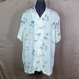 DENIM AND FLOWER RICKY SINGH Hawaiian Shirt XL